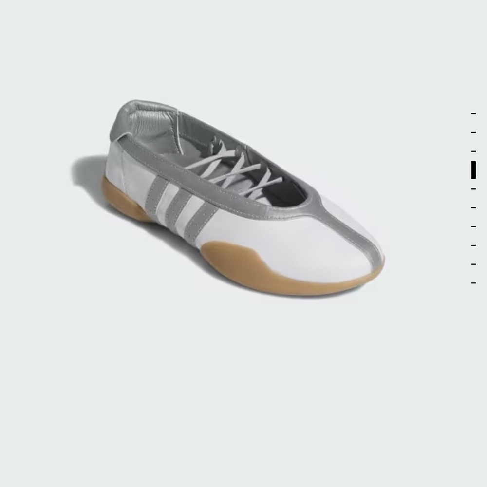 adidas Women's Athletic Shoes - White and Silver